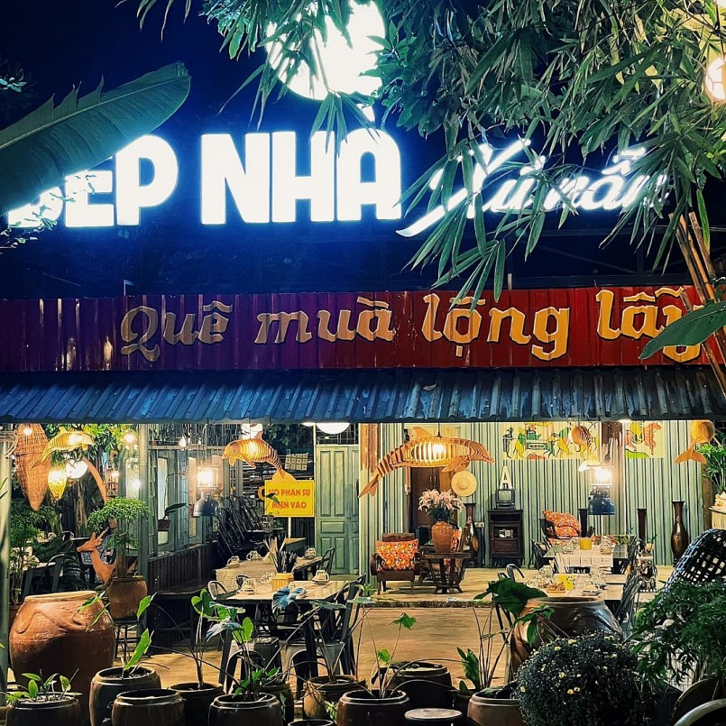 Bếp nhà Xứ Nẫu đậm chất quê, mộc mạc và thân thương giữa lòng thành phố Quy Nhơn