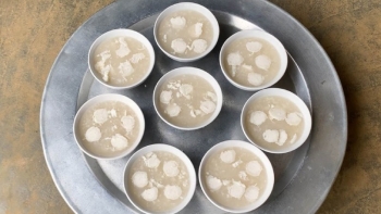 Chè củ mài- món quà thanh mát vùng đất Phật Hương Sơn