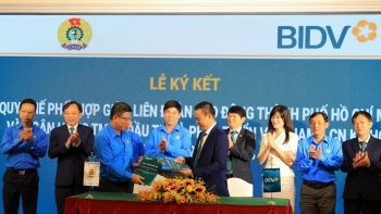 BIDV và Liên đoàn Lao động TP.HCM ký kết Quy chế phối hợp