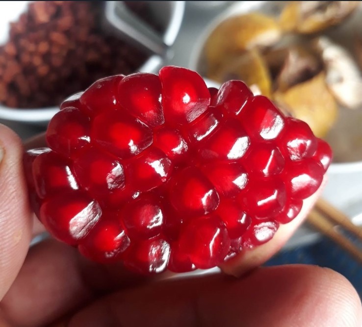 Quả lựu đỏ Ấn Độ ngon, ngọt, nhiều nước.