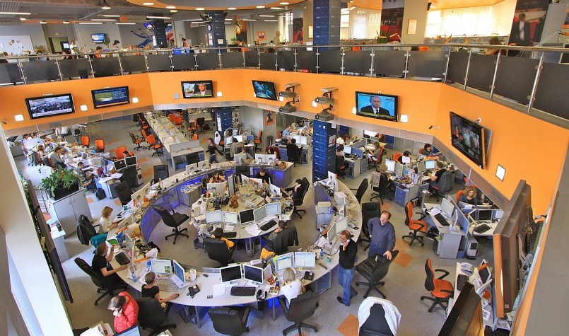 Mô hình tòa soạn hội tụ được nhiều cơ quan báo chí triển khai đã thể hiện rõ.