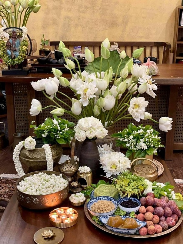 Mâm cúng cao nhất có giá lên đến 3 triệu đồng Mâm cúng cao nhất có giá lên đến 3 triệu đồng