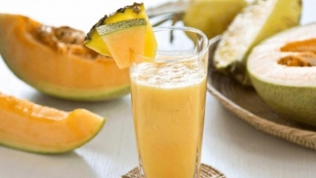 Nước ép dưa lưới- thức uống lý tưởng giải khát ngày hè