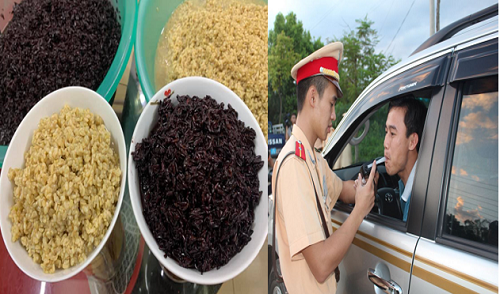 Ăn rượu nếp bao lâu có thể lái xe mà không bị phạt nồng độ cồn?