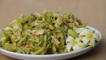 Đem loài hoa đắng ngắt này xào tỏi, không chỉ ngon mà còn vô vàn lợi ích