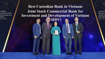 BIDV nhận giải thưởng “Ngân hàng Lưu ký - Giám sát tốt nhất Việt Nam” lần thứ 3 liên tiếp
