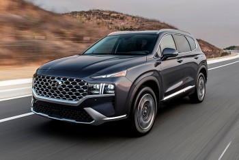 Hyundai SantaFe Hybrid tiếp tục lộ diện tại Việt Nam, sẵn sàng đấu 