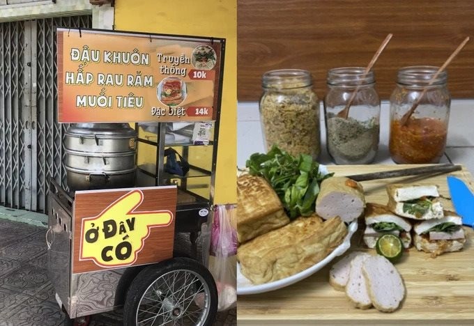 Chiếc xe đẩy khởi nghiệp của Khoa (Ảnh: NVCC).