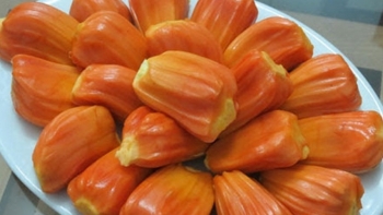 Bất ngờ với mít ruột đỏ bán vỉa hè, từ hàng cao cấp nay giảm sập sàn 30 nghìn đồng/kg