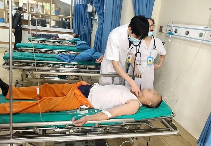 Bệnh nhân bị ong đốt