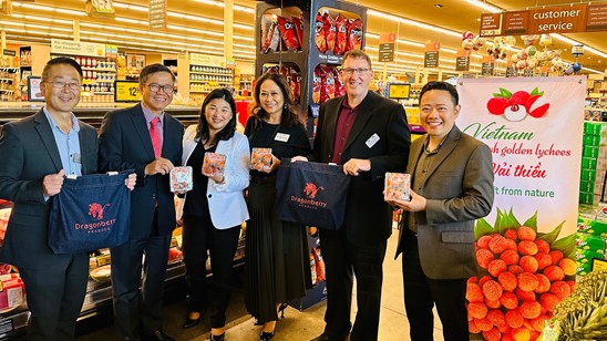 Quả vải tươi của Việt Nam từng bước chinh phục thị trường Hoa Kỳ