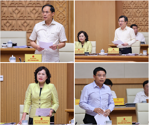 Các đại biểu cho rằng, các chủ trương được đưa ra chỉ đạo từ sớm, rất đúng và trúng, sát thực tiễn. Ảnh: VGP