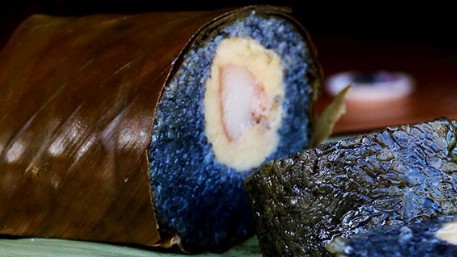 Ngược đời, loại bánh có màu đen sì lại là đặc sản để trai xứ Lạng... chọn vợ