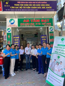 Chuỗi các hoạt động “Vì sức khỏe cộng đồng” của Viện Khoa học giáo dục và Môi trường