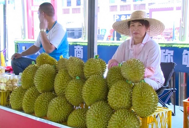 Thị trường Trung Quốc đang hút hàng sầu riêng Việt Nam, số lượng xuất khẩu tăng vọt.