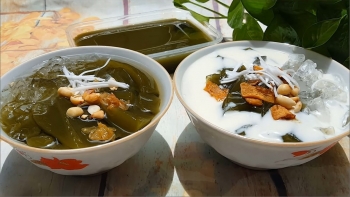 Thạch lá Găng và món chè dân dã giải nhiệt ngày hè