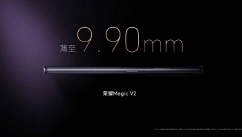 Honor Magic V2 trở thành điện thoại màn hình gập mỏng nhất thế giới bỏ xa ông lớn Samsung