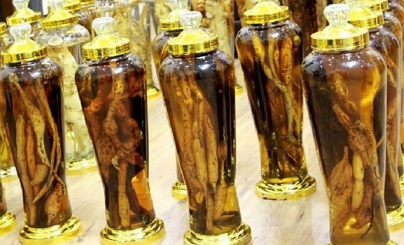 Sâm đá được ngâm rượu để sử dụng nhưng được khuyến cáo không nên lạm dụng quá mức.