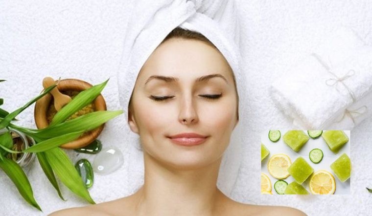 Sử dụng đá viên là phương pháp chăm sóc da mặt tự nhiên, an toàn