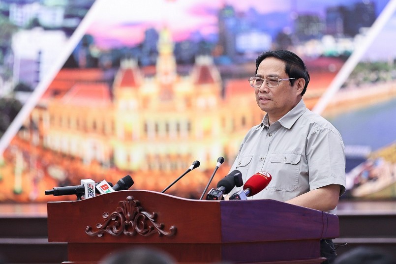 Thủ tướng nêu rõ, Hội nghị là sự kiện có ý nghĩa quan trọng đối với sự phát triển của vùng Đông Nam Bộ - Ảnh: VGP Thủ tướng nêu rõ, Hội nghị là sự kiện có ý nghĩa quan trọng đối với sự phát triển của vùng Đông Nam Bộ - Ảnh: VGP