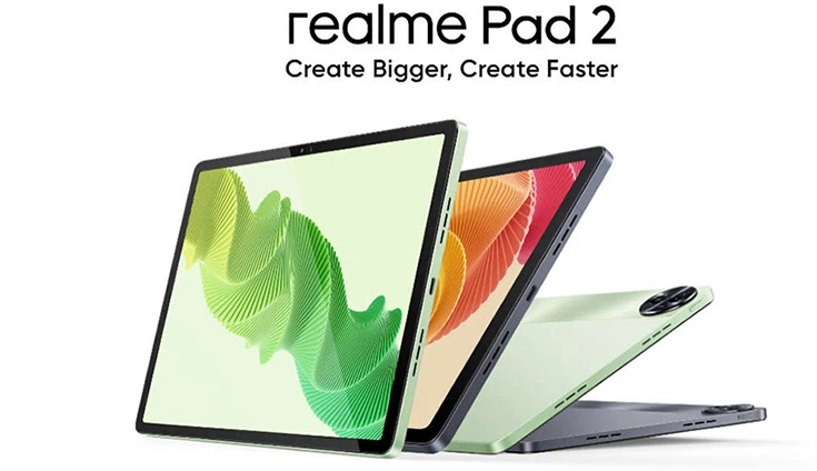 Lộ diện Realme Pad 2: Thiết kế sắc nét, hiệu năng cực mạnh, giá cực rẻ, iPad "lo sốt vó"
