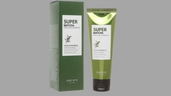 Sữa rửa mặt Some By Mi Super Matcha giúp se khít lỗ chân lông