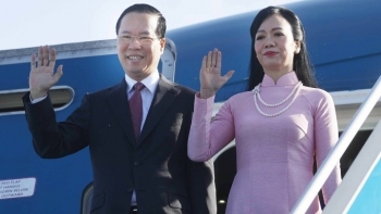 Chủ tịch nước Võ Văn Thưởng và phu nhân lên đường thăm ba nước châu Âu