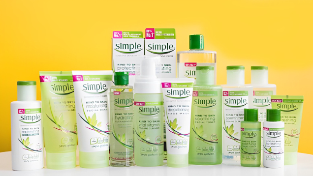 Mỹ phẩm của Simple được người dùng tại nhiều quốc gia yêu thích Mỹ phẩm của Simple được người dùng tại nhiều quốc gia yêu thích