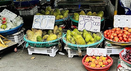 Từ trái cây bình dân, mãng cầu xiêm chiếm sóng trở thành trái cây sang chảnh.