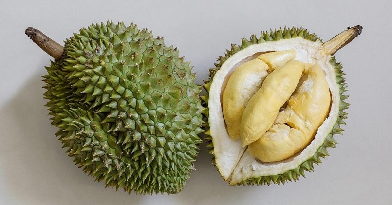 Sầu riêng Trung Quốc đang được bán ở siêu thị với giá 16,8 USD/kg. 