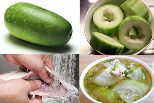 Bí đao không nên kết hợp với cá diếc Bí đao không nên kết hợp với cá diếc