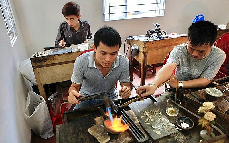 Thách thức phát triển du lịch trải nghiệm làng nghề đậu bạc Định Công