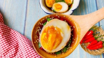 Cách làm trứng ngâm tương siêu đơn giản
