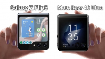 Thử nghiệm độ bền của điện thoại gập Galaxy Z flip5 và Motorola Razr 40 Ultra