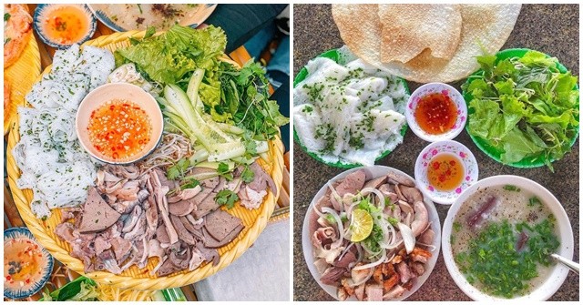 Bánh hỏi lòng heo