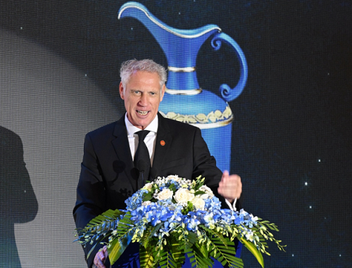 Ông Mark Reeves, Giám đốc Khối của Tập đoàn BRG, phát biểu tại sự kiện