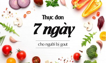 Mách bạn cách xây dựng thực đơn hàng ngày cho người bị bệnh Gout