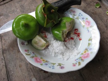 Loại quả lạ Hoa hậu H’Hen Niê cầm khiến ai nấy đều tò mò có tên là gì?