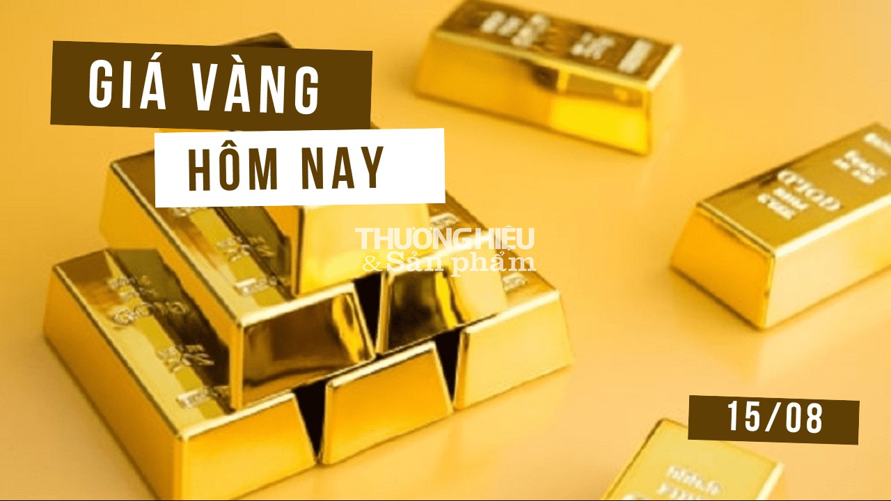 Giá vàng hôm nay ngày 15/8/2023: Vàng thế giới tiếp tục chuỗi ngày lao dốc