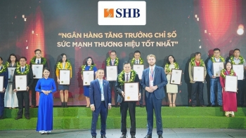 SHB là Ngân hàng có chỉ số sức mạnh thương hiệu tăng trưởng mạnh nhất 2023