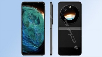 Điện thoại gập vỏ sò Tecno Phantom V Flip với thiết kế màn hình phụ độc đáo