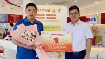 HDBank trao thưởng gần 1 tỷ đồng cho khách hàng may mắn trong chương trình “Mở Siêu Thẻ - Nhận Quà Siêu Lớn”