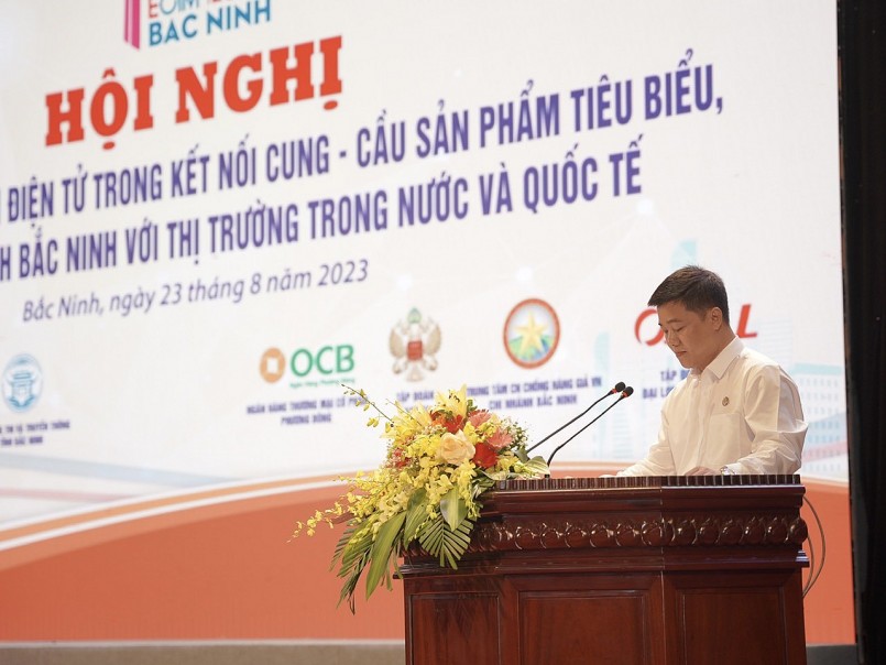 Bắc Ninh chính thức khai mạc hội nghị thương mại điện tử kết nối cung cầu các sản phẩm tiêu biểu