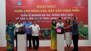Khai mạc Phiên chợ nông sản, đặc sản vùng miền cùng Tuần lễ quảng bá na Lạng Sơn 2023