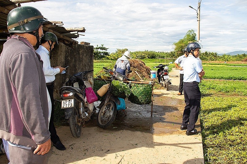 Nhiễm mặn kéo dài, nông dân Đà Nẵng “gắng gượng” tưới nước