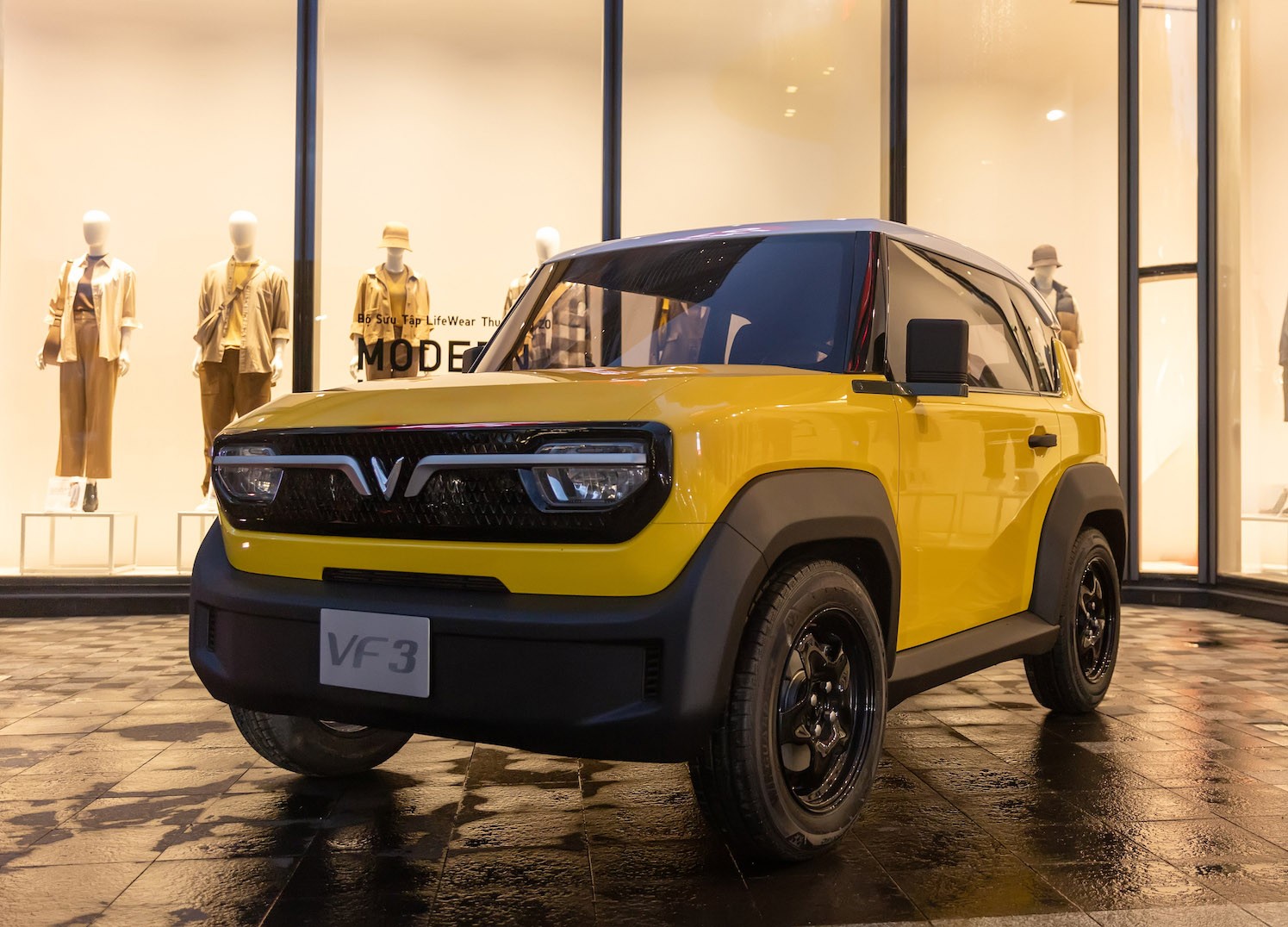 VinFast VF 3 có kích thước phù hợp với vận việc vận hành tại đô thị. Ảnh: Vinfast.