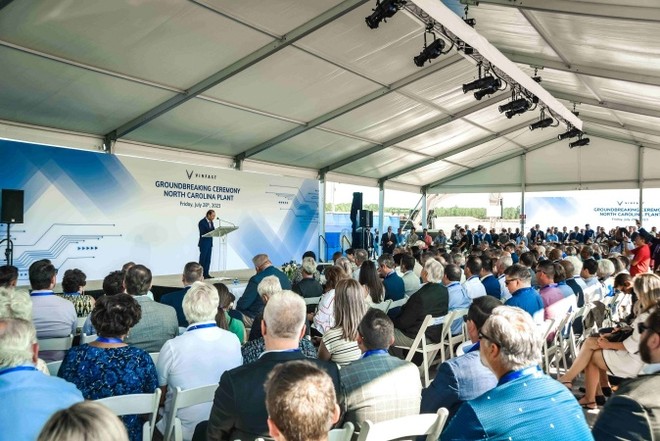 VinFast khởi công Nhà máy sản xuất xe điện tại Bắc Carolina ảnh 2