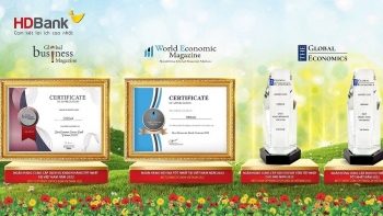 HDBank 'thắng lớn' 4 giải thưởng quốc tế về chất lượng dịch vụ