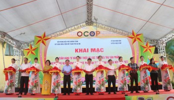 Huyện Thạch Thất khai mạc "Tuần hàng tư vấn, giới thiệu và xúc tiến sản phẩm OCOP, làng nghề"