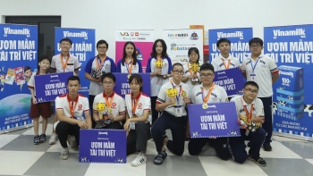 Vinamilk tiếp sức nhà vô địch nhí bứt phá tại Robotacon WRO 2023